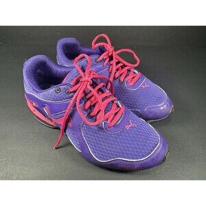 Rare Puma 10 Cell Sport Lifestyle Running Shoes Purple Women's Size 7